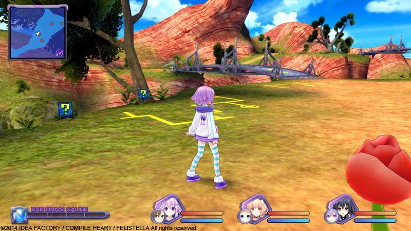 Hyperdimension Neptunia Re;Birth1游戏截图