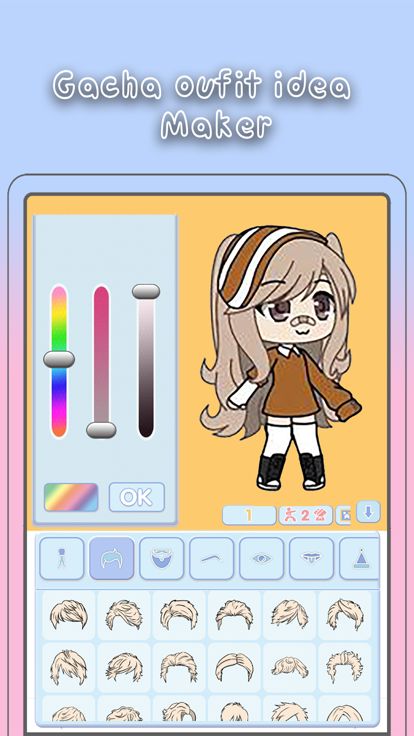 Gacha maker : Outfit Ideas游戏截图