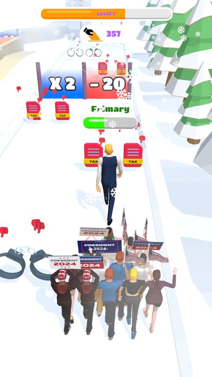 Election Run 3D游戏截图