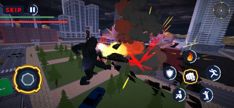 大猩猩怪物森林猎人游戏截图