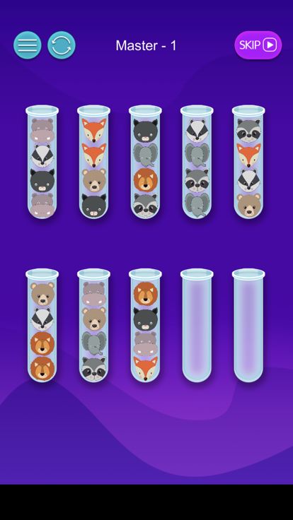 Ball Sort Game Color Puzzle游戏截图