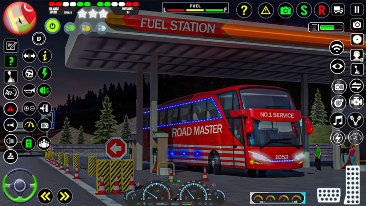 Euro City Bus Drive Games 3D游戏截图
