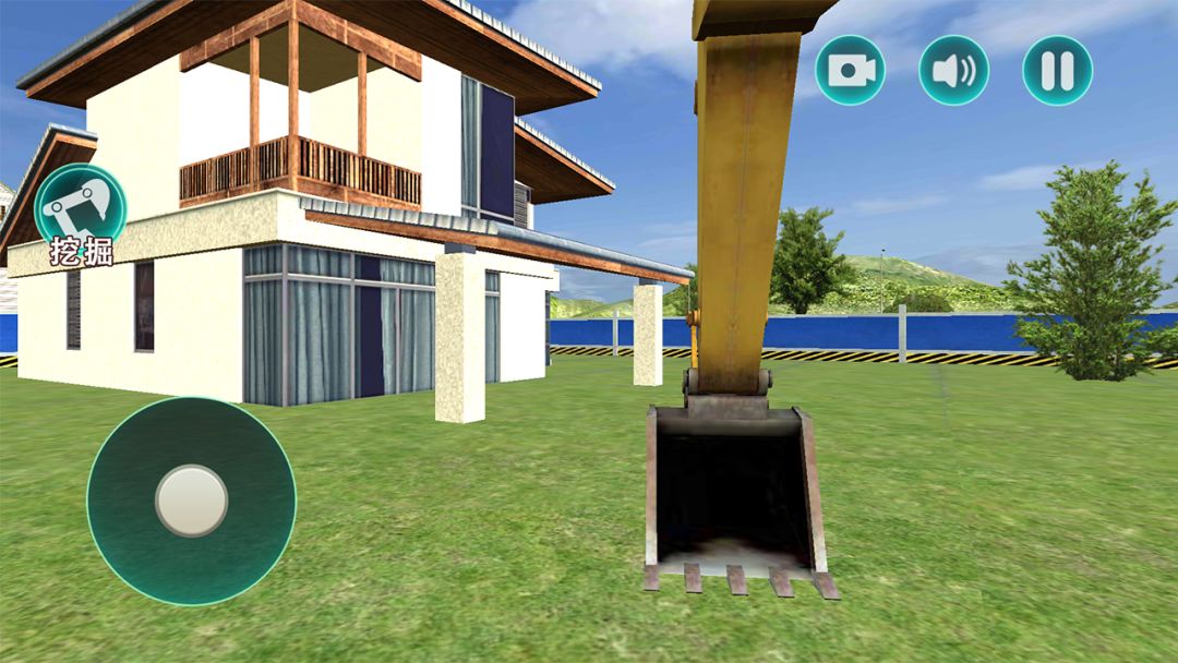 真实模拟挖掘机游戏截图