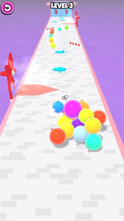 Water ball run游戏截图