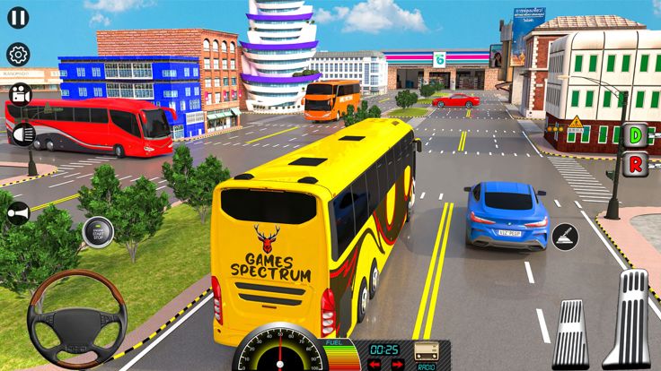 Bus Simulator School Bus Games游戏截图