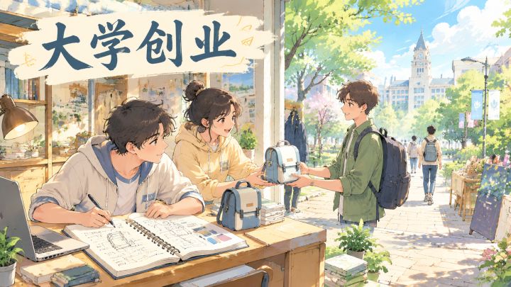 大学创业 封面