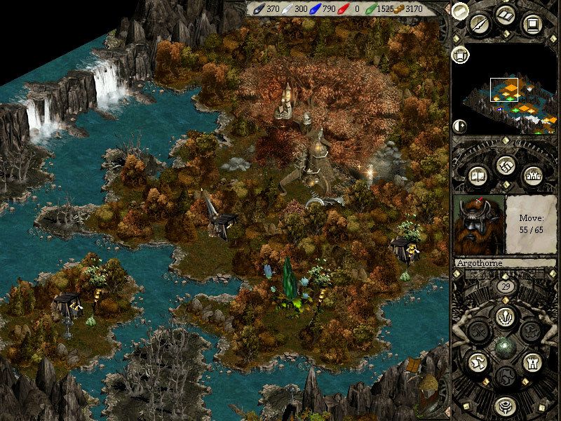 Disciples II: Rise of the Elves 游戏截图