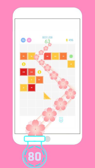 进击的弹珠 - 经典疯狂打砖块游戏游戏截图