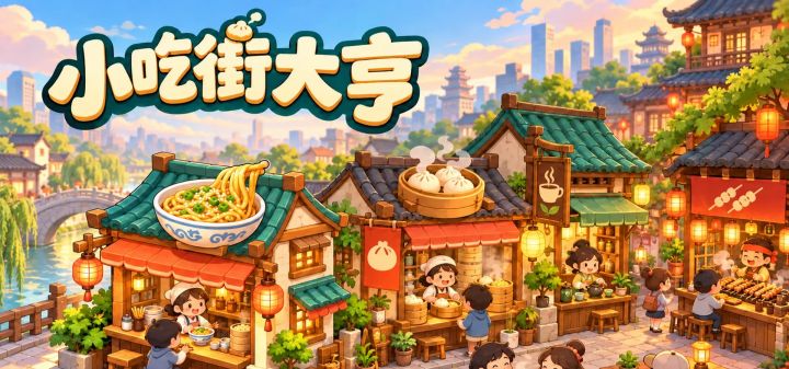 小吃街大亨 封面