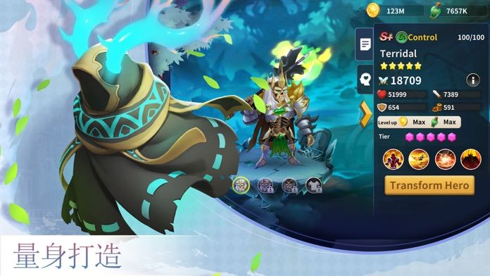 放置掛機傳說: fantasy hero war游戏截图