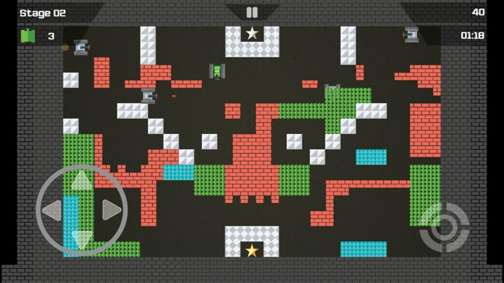 坦克大战1990 - 经典单机游戏游戏截图