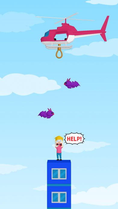 Help copter - rescue puzzle游戏截图