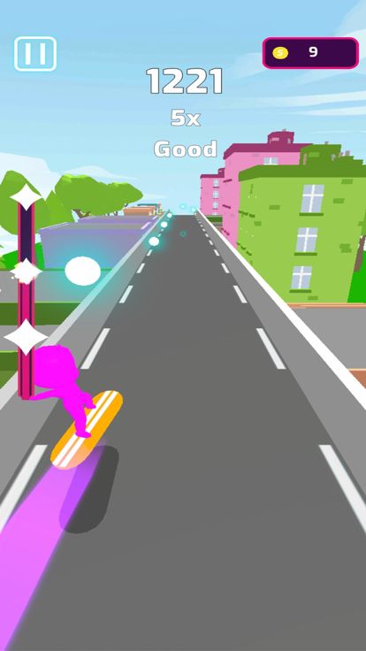 Beat Hover - City Rythm Game游戏截图