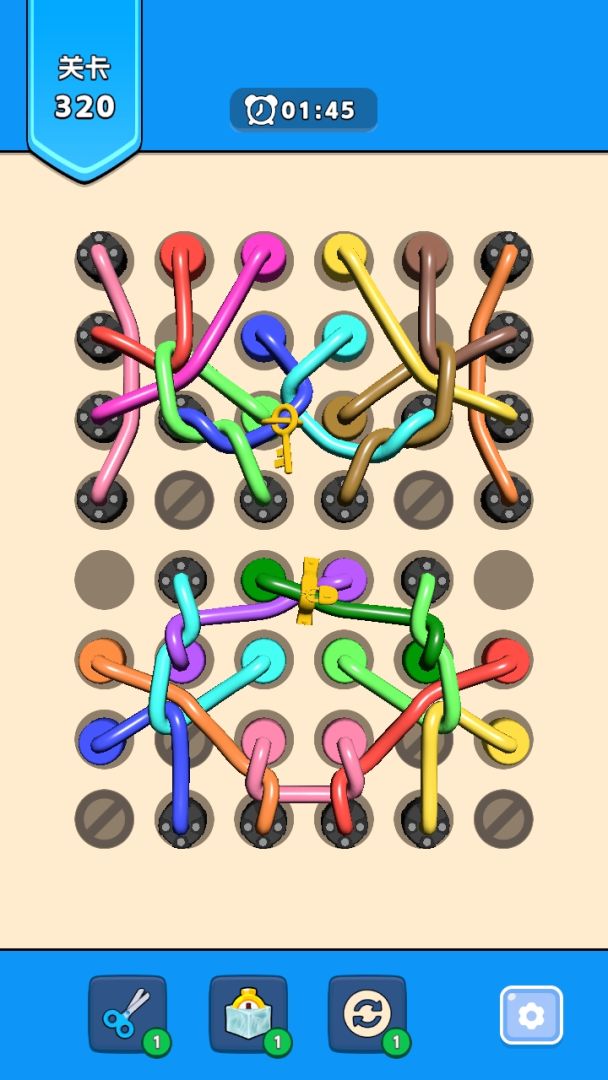 绳子消除游戏截图