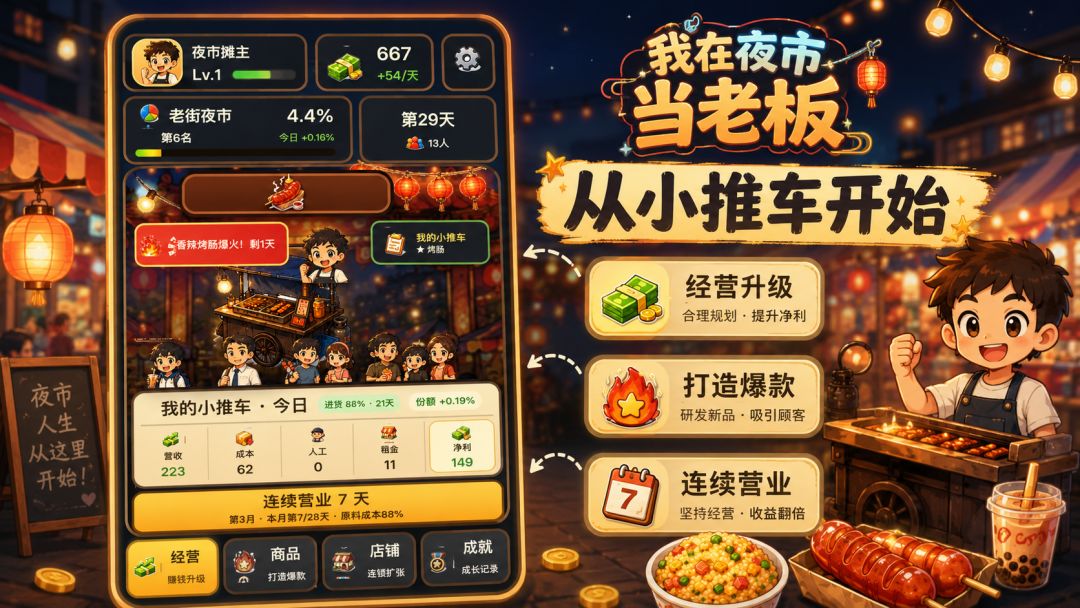 我在夜市当老板游戏截图