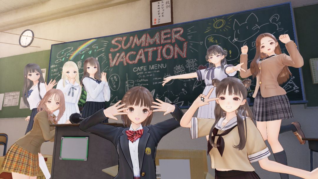 BLUE REFLECTION Quartet: 少女们的奇迹游戏截图
