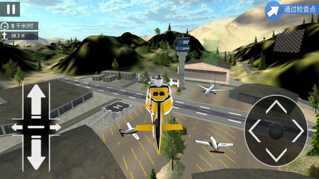 模拟直升机空战游戏截图