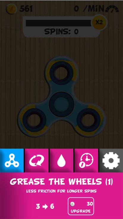 Stressless Fidget Spinner 3D游戏截图