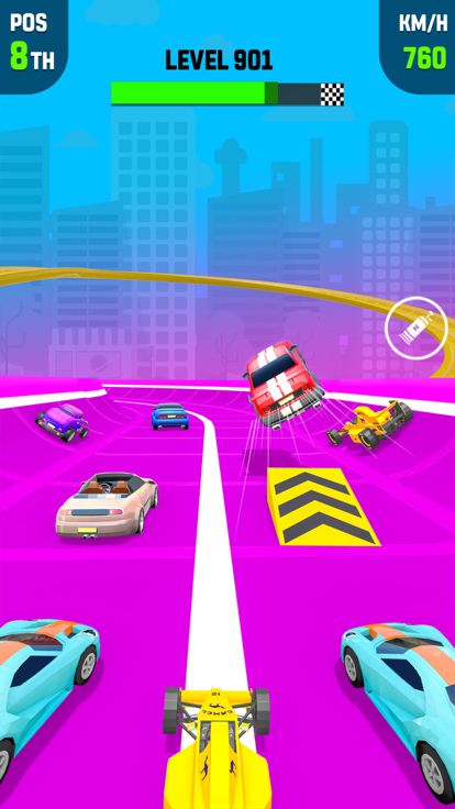 Sky Race 3D Car Racing Games游戏截图