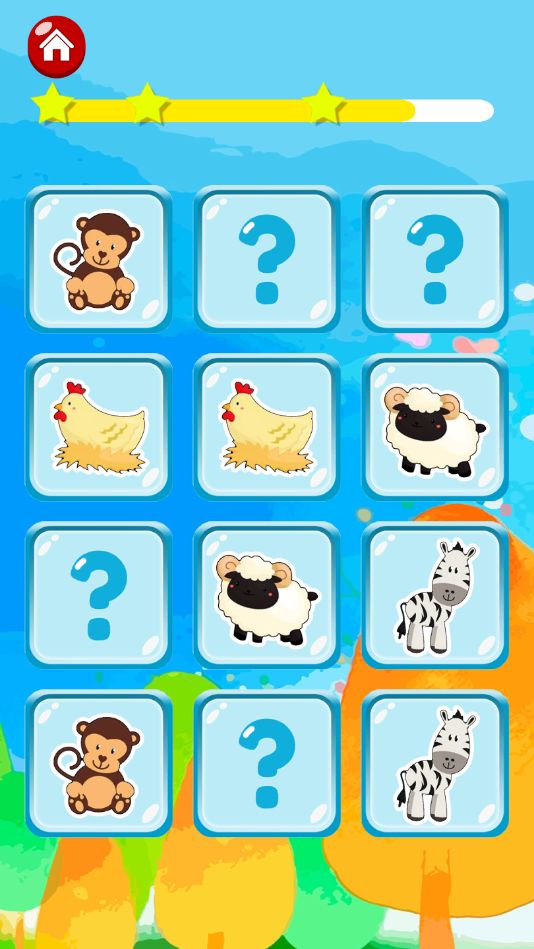 宝宝记忆游戏游戏截图