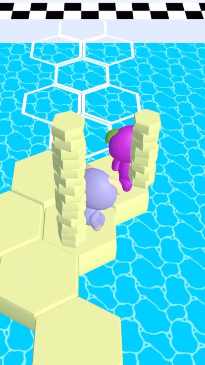 Hexa Race游戏截图