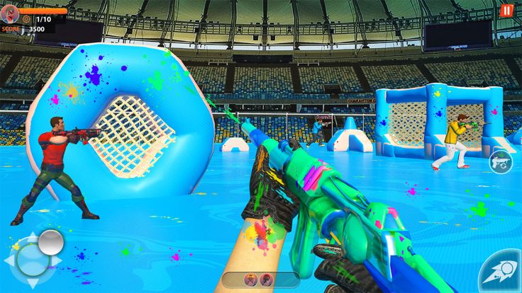 彩弹射击溅射击乐趣游戏截图