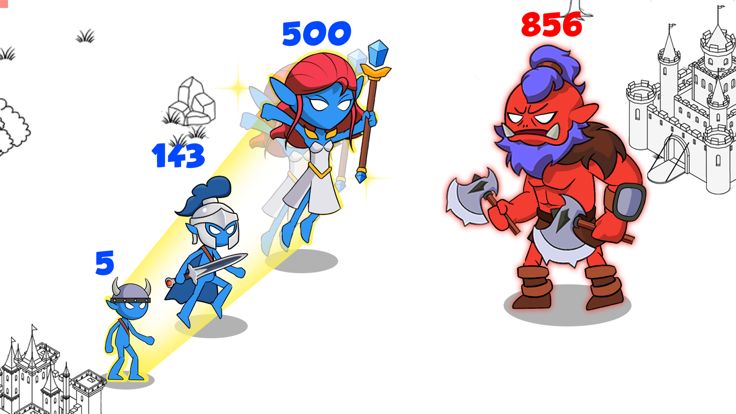 Stickman Battle: Survival.io游戏截图