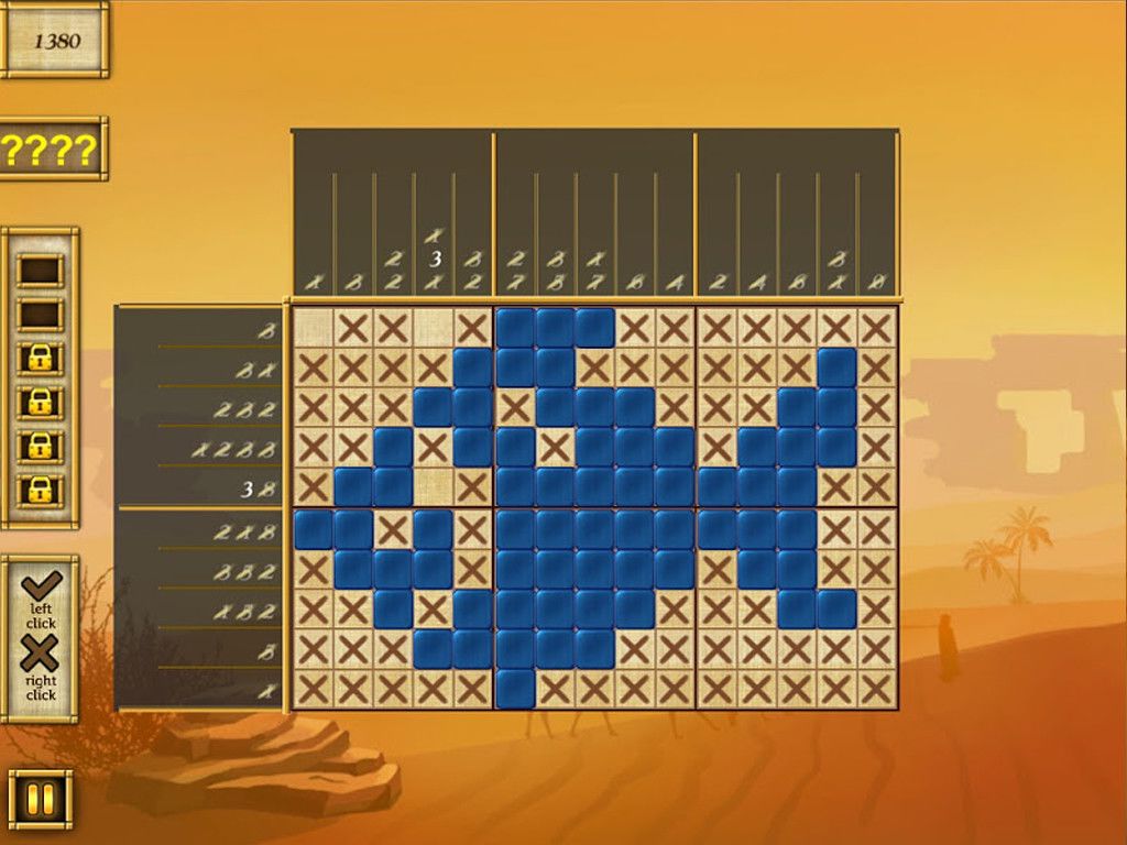 Egypt Picross Pharaohs Riddles游戏截图