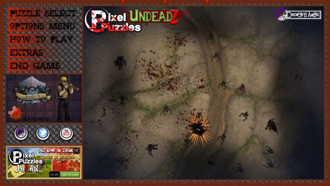 Pixel Puzzles: UndeadZ游戏截图