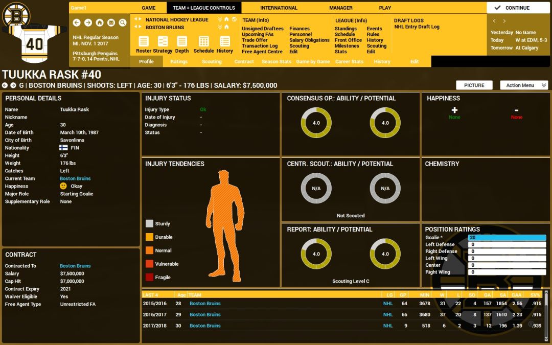 Franchise Hockey Manager 4游戏截图