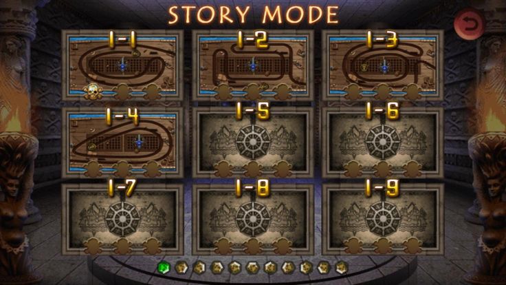 神秘海盗宝藏 祖玛 开心消除 小游戏游戏截图