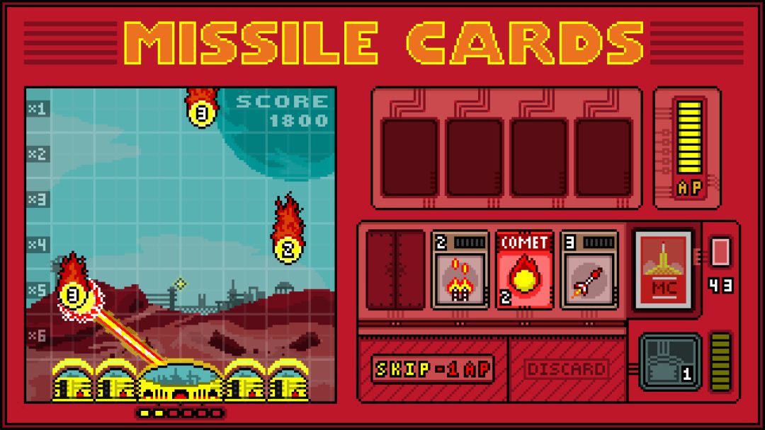 Missile Cards游戏截图