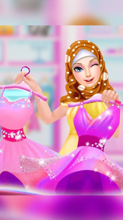 Hijab Fashion Doll Makeover游戏截图