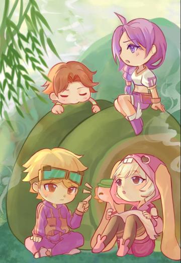 踏青 ｜ 和大鹅一起吃青团，听春雨吧！