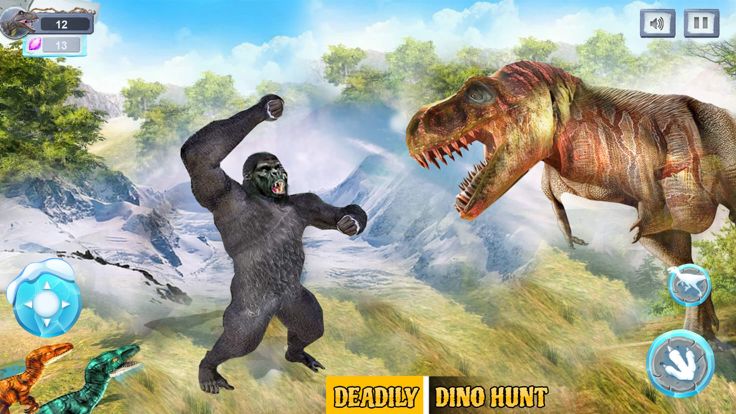 恐龙动物战斗模拟器游戏截图