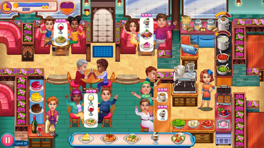 Claire's Cruisin' Cafe游戏截图