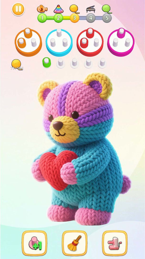 疯狂毛线游戏截图