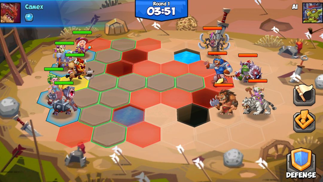 Tactical Monsters - Strategy Edition游戏截图