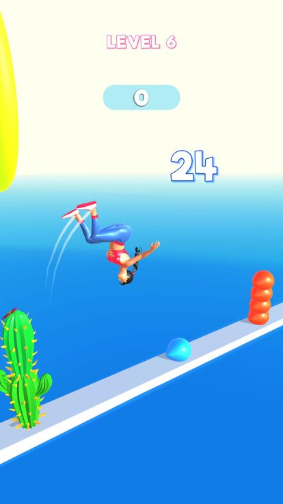 Bouncy Flip Girl游戏截图