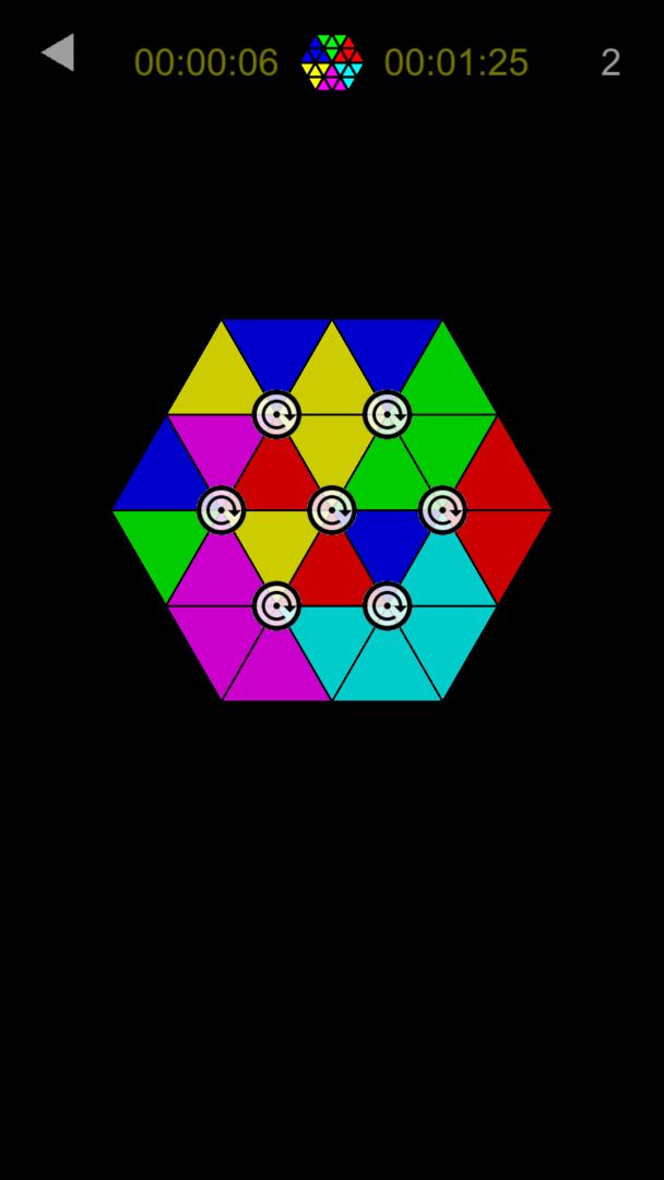 翻转：统一颜色游戏截图