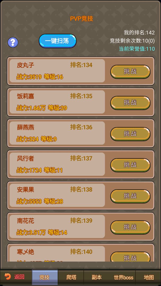 挂机勇者传奇（TapTap测试版）游戏截图