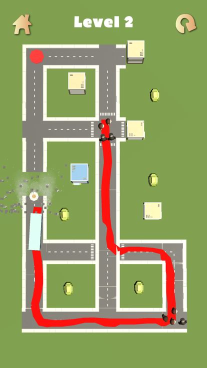 Bus Road Puzzle游戏截图