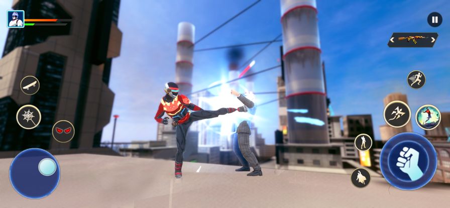 超级英雄战斗机:正义战争游戏截图