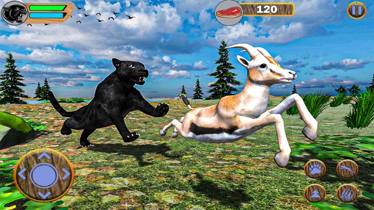 Wild Black Panther Furious Sim游戏截图