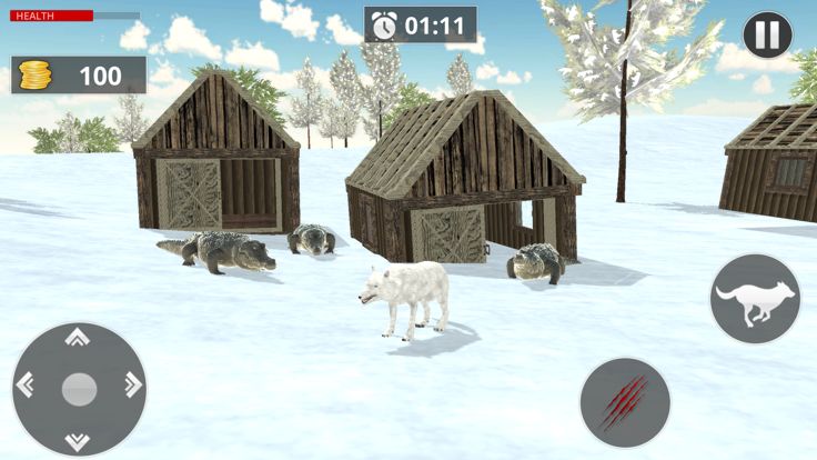 Wolf Simulator: Animal Hunting游戏截图