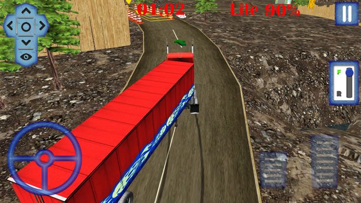 Machine Transporter Truck Parking游戏截图