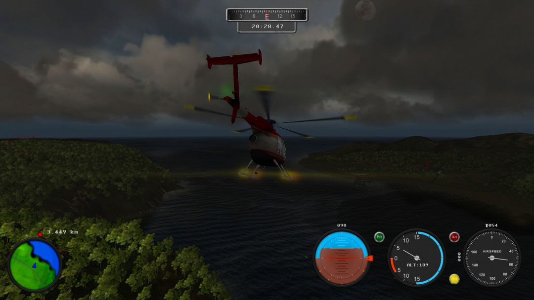 Helicopter Simulator 2014: Search and Rescue游戏截图