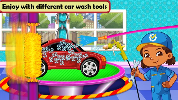 汽车维修车间游戏截图