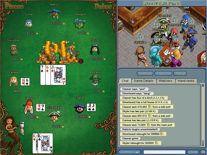 Puzzle Pirates游戏截图