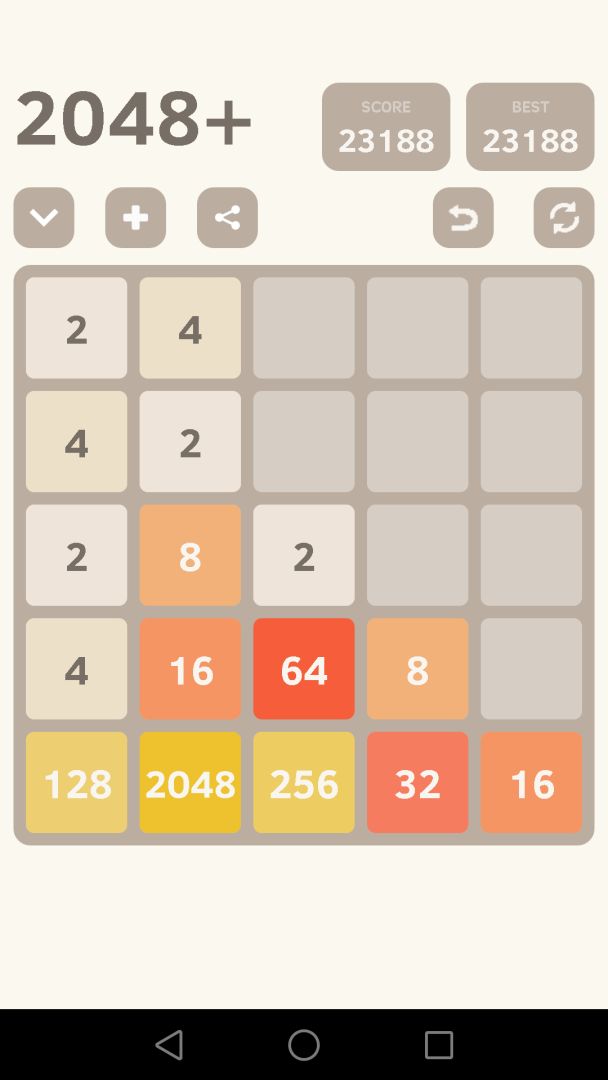 2048 Plus游戏截图